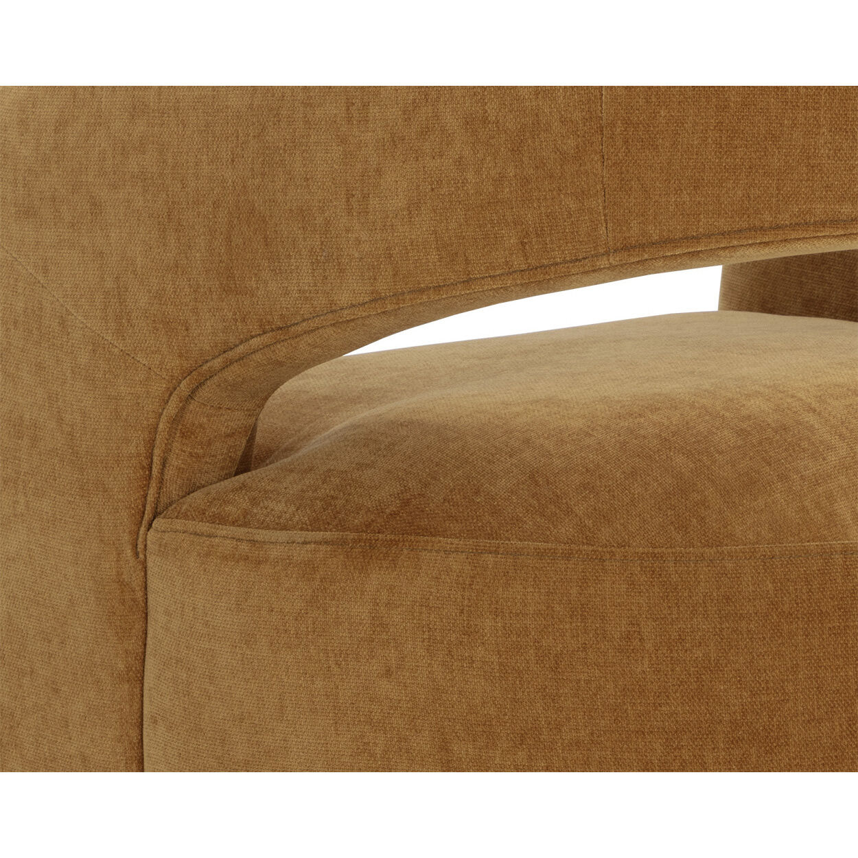 Lloret Danny Amber Wheeled Dining Armchair